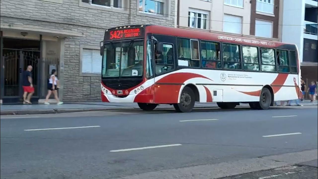 Detienen a un chofer de colectivo en la ruta 2: discutió con una pasajera por la velocidad y estaba armado